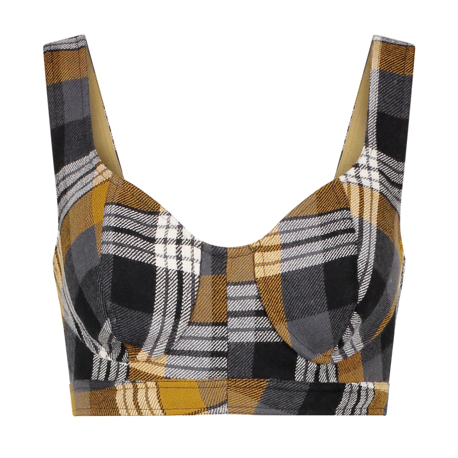 Checkered Bra Top - Monique Singh